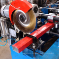 Benutzte Metallwasser-Downspout-Gossen-Biegungs-Rolle, die Maschine für Verkauf bildet